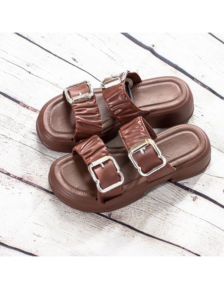 Sandalia para dama cafe 22/25 VIVIEN ID 43459