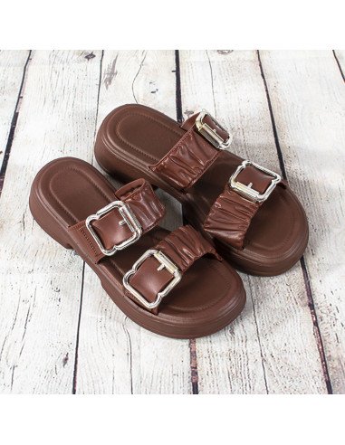 Sandalia para dama cafe 22/25 VIVIEN ID 43459