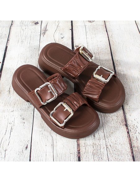 Sandalia para dama cafe 22/25 VIVIEN ID 43459