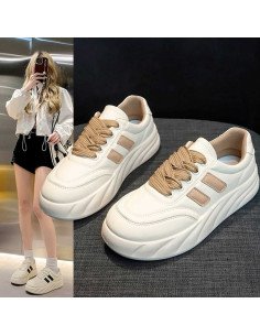 Tenis deportivos blancos para dama importado al Mayoreo en LHESH 2