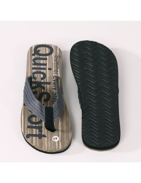 Sandalia para hombre 25/28 al por mayor, ID 45948 gris