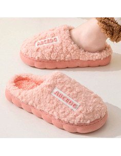 Pantufla para dama al mayoreo en LHESH