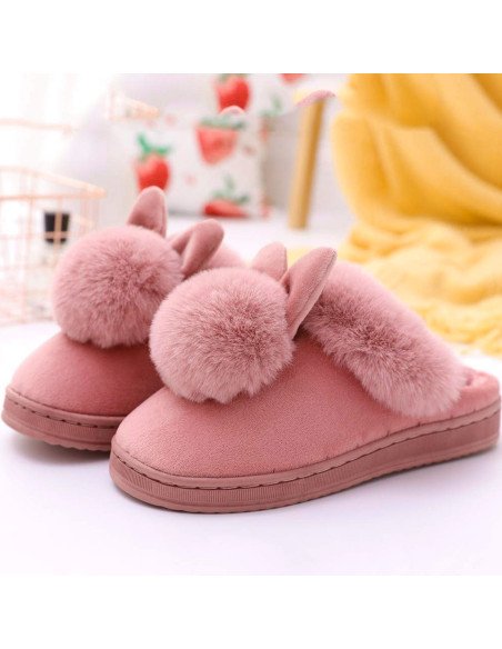 Pantuflas con diseño de conejo y suaves | LHESH