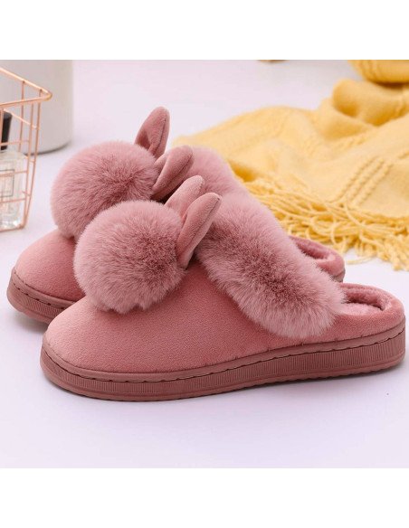 Pantuflas con diseño de conejo y suaves | LHESH