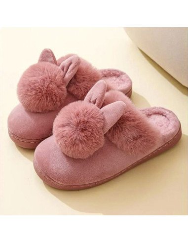 Pantuflas con diseño de conejo y suaves | LHESH