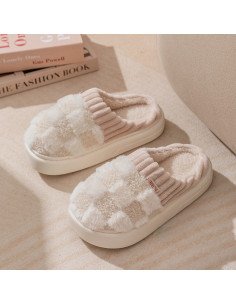 Pantufla para dama al mayoreo en LHESH