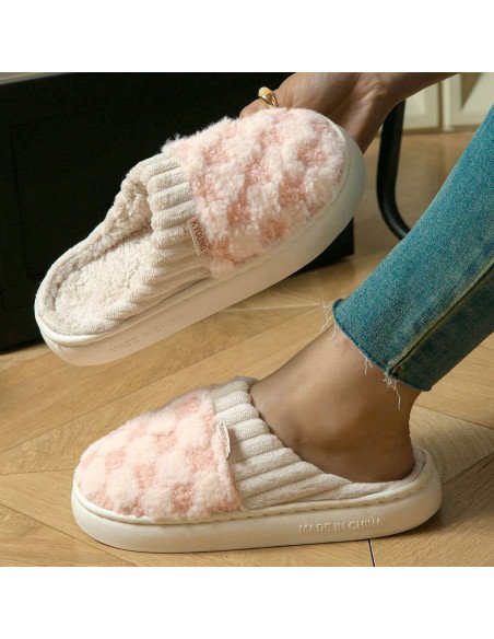 Pantufla para dama al mayoreo en LHESH