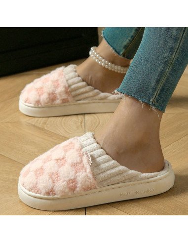 Pantufla para dama al mayoreo en LHESH