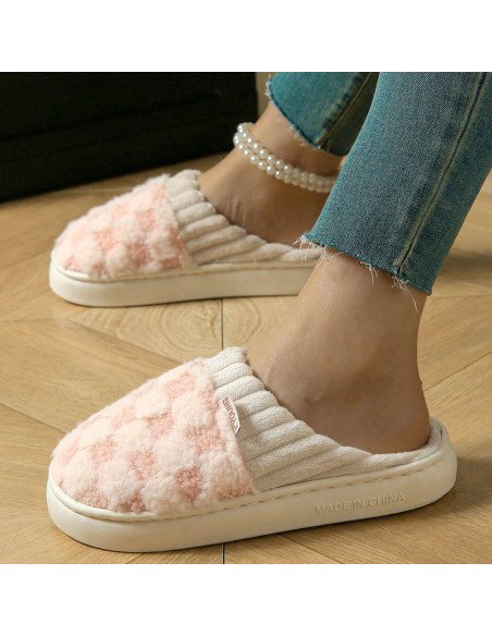 Pantufla para dama al mayoreo en LHESH