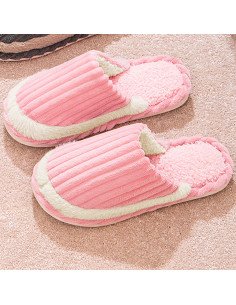 Pantuflas con un adorable bordado, suaves y cómodas | LHESH 2