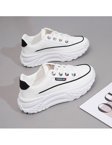 Tenis de inyección dama al mayoreo ofrece LHESH - ID 45405 beige/blanco