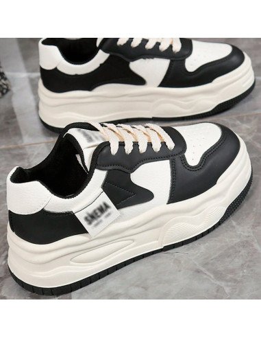 Tenis café y negro para dama al Mayoreo en LHESH