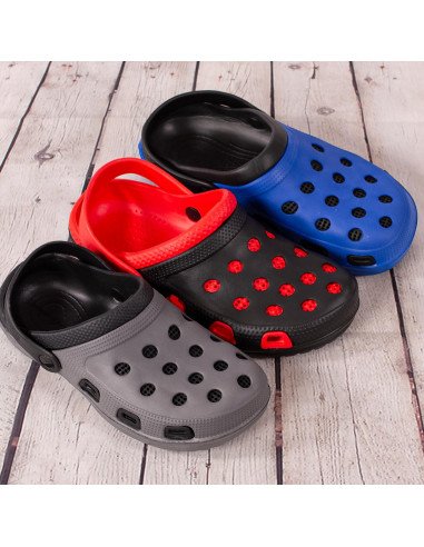 oferta al por mayor de sandalia clogs coloridos para hombre en lhesh