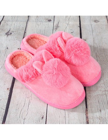 Pantuflas para dama al mayoreo en LHESH