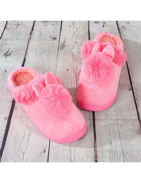 Pantuflas para dama al mayoreo en LHESH