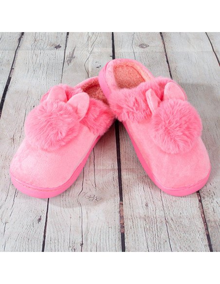 Pantuflas para dama al mayoreo en LHESH