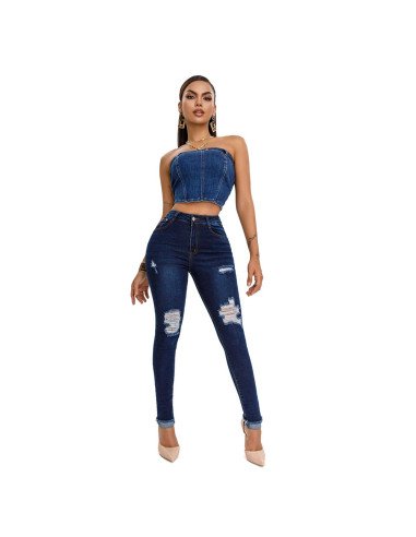 Jeans de Mezclilla para Mujer al Mayoreo en LHESH