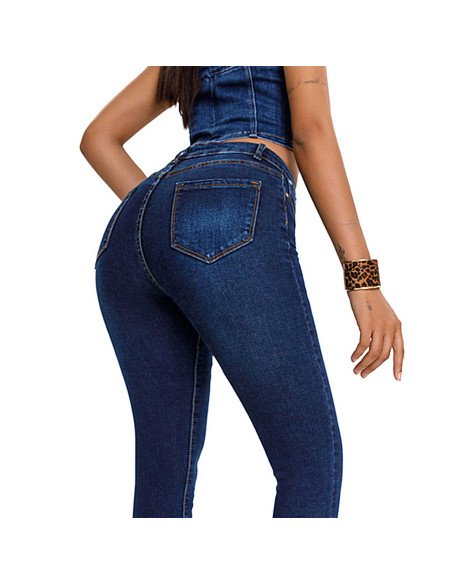 Jeans de Mezclilla para Mujer al Mayoreo en LHESH