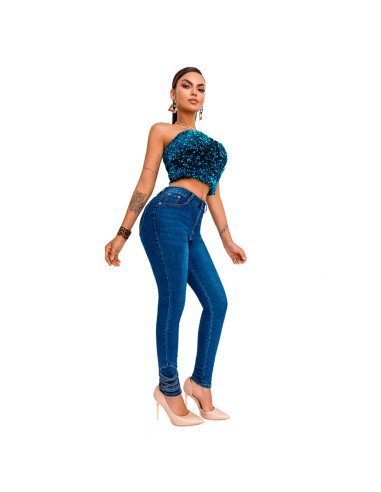 Jeans de Mezclilla para Mujer al Mayoreo en LHESH