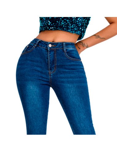 Jeans de Mezclilla para Mujer al Mayoreo en LHESH