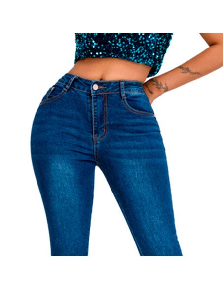 Jeans de Mezclilla para Mujer al Mayoreo en LHESH