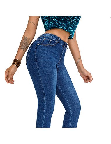 Jeans de Mezclilla para Mujer al Mayoreo en LHESH