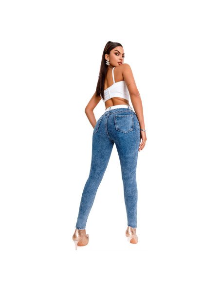 Jeans de Mezclilla Ajustados para mujer Mayoreo en LHESH