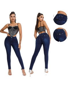 Jeans de Mezclilla para Mujer al Mayoreo en LHESH