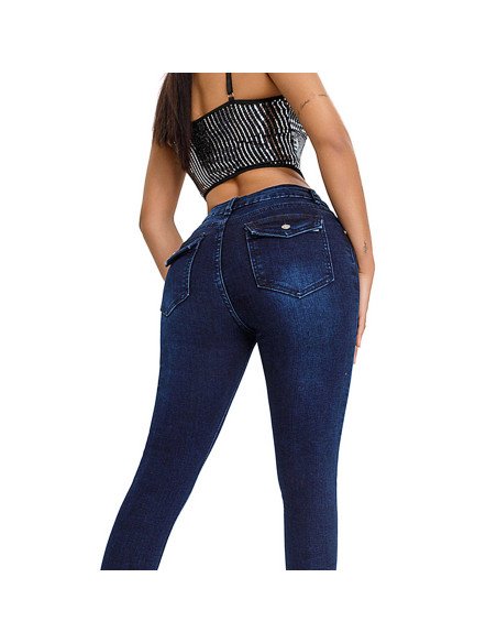 Jeans de Mezclilla para Mujer al Mayoreo en LHESH