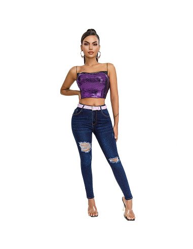 Jeans de Mezclilla para Mujer al Mayoreo en LHESH