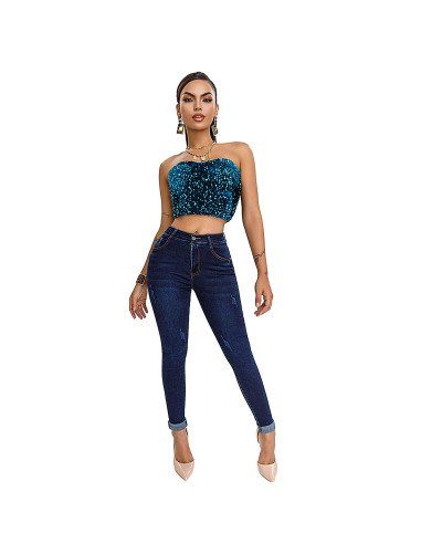 Jeans de Mezclilla para Mujer al Mayoreo en LHESH