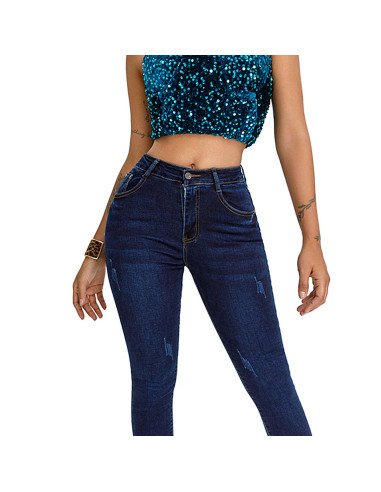 Jeans de Mezclilla para Mujer al Mayoreo en LHESH