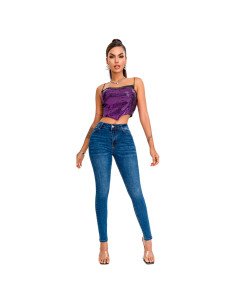 Jeans de Mezclilla Ajustados para mujer Mayoreo en LHESH 2