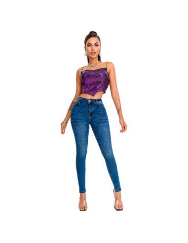 Jeans de Mezclilla Ajustados para mujer Mayoreo en LHESH