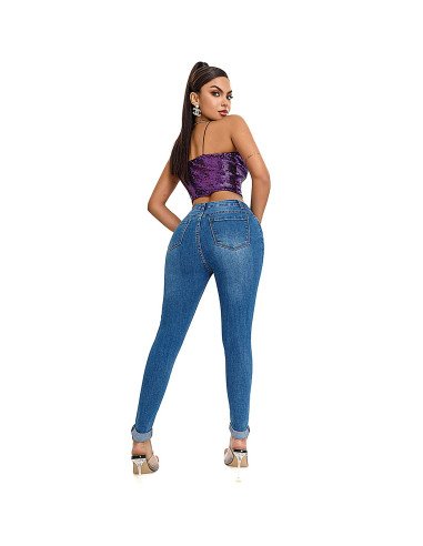 Jeans de Mezclilla para Mujer al Mayoreo en LHESH