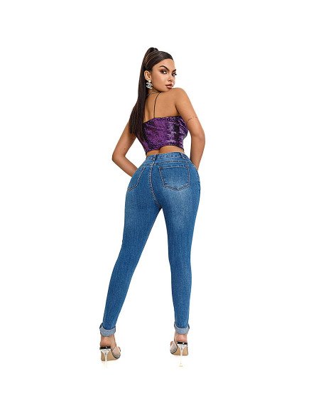 Jeans de Mezclilla para Mujer al Mayoreo en LHESH