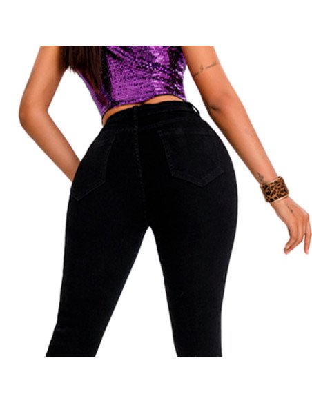 Jeans de Mezclilla Ajustados para mujer Mayoreo en LHESH