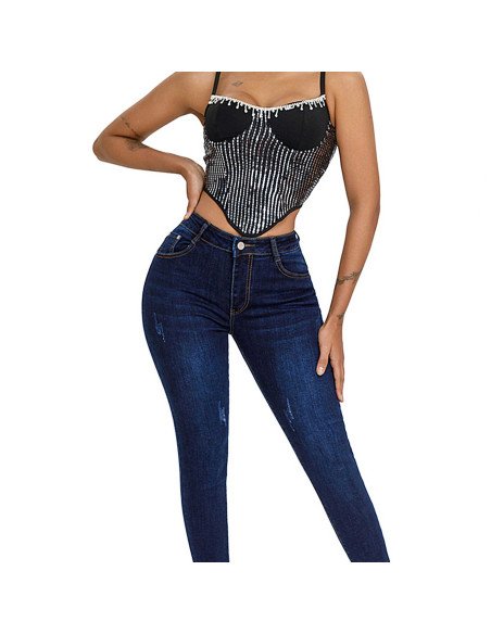 Jeans de Mezclilla para Mujer al Mayoreo en LHESH