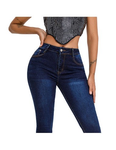 Jeans de Mezclilla Ajustados para mujer Mayoreo en LHESH
