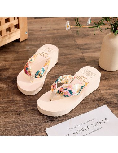 Sandalia para dama 22/25 SHIRLEY, ID 46219 crema