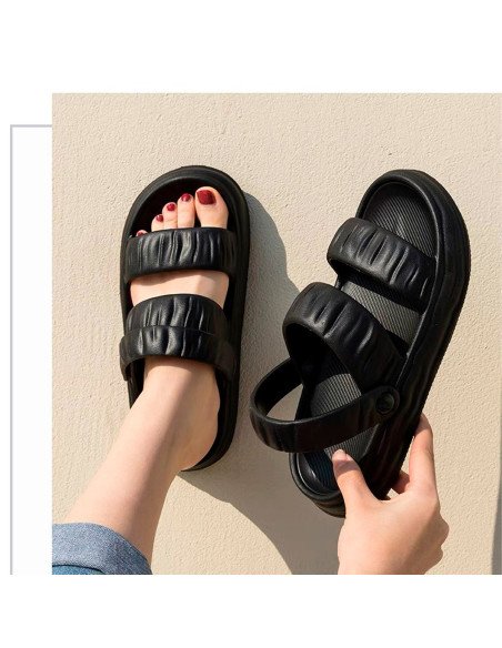 Sandalia para dama, al por mayor 22/25 - ID 46227 negro