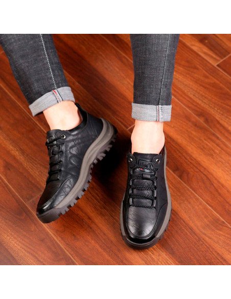 Zapato caballero ofrece LHESH al mayoreo - ID 39566 negro